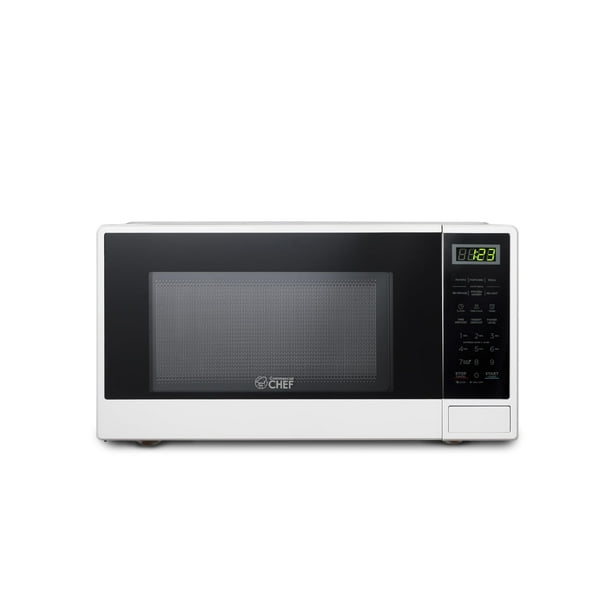 Commercial Chef CHCM11100W 1.1 Cu. Ft.. Horno Microondas de Pies, Blanco