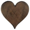 thumbnail image 1 of Heart Cast Iron Stepping Stone, 12-Inch, 1 of 4