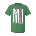thumbnail image 2 of Survivor Awareness Flag Awareness Men's Graphic T-Shirt, Kelly, Medium, 2 of 3