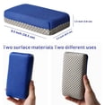 thumbnail image 2 of (4 Pack) Double Sided Car Wash Sponges, Bug Remover Sponge, Mesh Cleaning Tar Sponge for Washing, Microfiber Super Absorbent Soft, Washing Scratch Free, 2 of 7