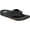 Black//Silver, variant on Reef Men's Sandal Fanning, Bottle Opener Flip Flops, Black/Silver, 6