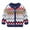 Blue 2, variant on Toddler Kids Boys Knitted Sweater Cardigan Jacket Baby Winter Thickened Warm Jumper Tops Long Sleeve Zipper Sweaters Jacket for Boys 1-10T