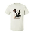 thumbnail image 2 of If It's Not a Doberman It's Just a Dog Gift | Mens Dog Lover Graphic T-Shirt, White, 2XL, 2 of 3