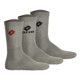 thumbnail image 1 of Calcetines LOTTO 3 Pares de Tenis Unisex, Calcetines Deportivos Terrycloth, Unicolor Gris 35-38, 1 of 4