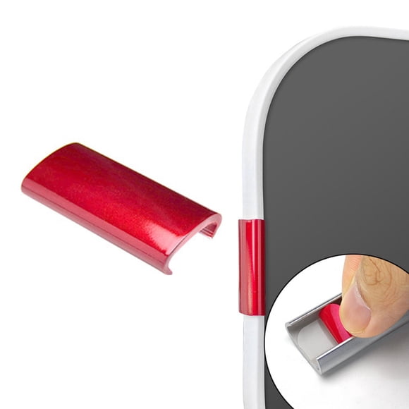Ethern Decorative Buckle Pickleball Paddle Edge Weights TPU Protector for Paddle Racket red