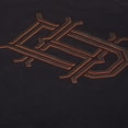 thumbnail image 4 of Men's Black Houston Dynamo FC Multi-Layer Primary Logo Heavyweight Relaxed T-Shirt, 4 of 4