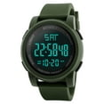 thumbnail image 2 of Fsqjgq Men's Digital Sports Watch Waterproof Outdoor Easy Reader Date Casual Watches with Expansion Band Green, 2 of 2