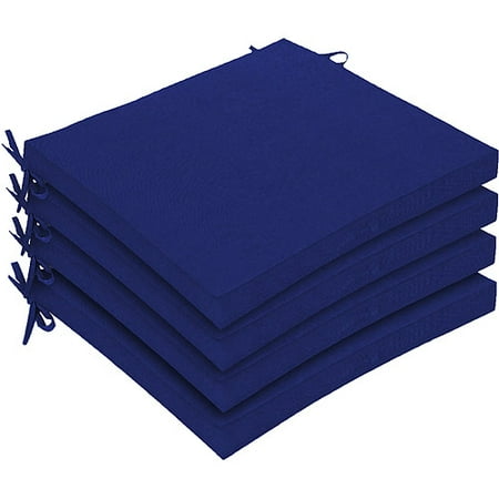Blue Folding Chair Pad, 4 pack