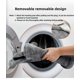 thumbnail image 5 of Almohadilla térmica ponderada para aliviar el dolor de espalda Almohadillas térmicas eléctricas para cuello y hombros, calentamiento rápido, apagado automático, regalos para mujeres, gris, 5 of 5