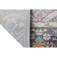 thumbnail image 3 of Bashian C186-GY-2.6X8-RO76A Bashian Charleston Collection Floral Transitional Polypropylene Machine Made Area Rug, Grey - 2 ft. 6 in. x 8 ft., 3 of 6