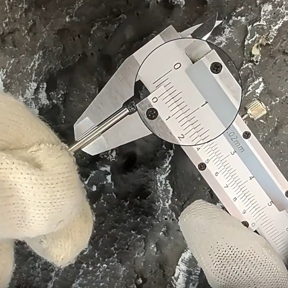 BUYISI Robust Mini Vernier Caliper 100mm Perfect for Measuring Small Objects Precisely