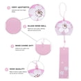 thumbnail image 4 of MasteelfCA 1pc Japanese Style Party Wind Bell Glass Wind Chime Garden Hanging Adornment, 4 of 7