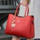 thumbnail image 2 of Bolso rojo para mujer, bolso de boda para novia, bolso de mano tipo bandolera de gran capacidad, nuevo y atmosférico de alta gama, 2 of 4