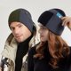 thumbnail image 2 of Gorros de invierno para mujer, gorros elásticos de punto acrílico para hombre, gorros unisex, gorros para mujer, accesorios de moda, 2 of 5