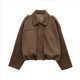 thumbnail image 1 of Chaqueta de Gamuza Sintética para Mujer, Abrigo Informal Holgado de Larga con Solapa y Estilo Urbano A . Marrón Oscuro M, 1 of 10