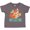 Charcoal Grey, variant on Inktastic Little Sister Woodland Fox Girls Girls Toddler T-Shirt
