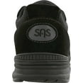 thumbnail image 3 of Men's SAS JV Hook and Loop Sneaker Black Suede Leather 6.5 M, 3 of 5