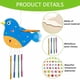 thumbnail image 4 of Paquete de 6 Kits Manualidades de Carillón de Viento de Pájaros en 3D para Niños, Juego Manualidades de Animales Madera para Pintar y Construir, Regalos Cumpleaños para Niñas/Niños, 4 of 5