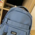 thumbnail image 3 of Woman Backpack Fashion Simple School Bags Large Capacity for Vacations (Blue), 3 of 10