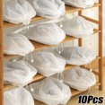thumbnail image 2 of 10/1 piezas bolsas organizadoras de almacenamiento de zapatos bolsa de armario de viaje portátil no tejida bolsa de bolsillo impermeable bolsa colgante transparente para ropa, 2 of 5