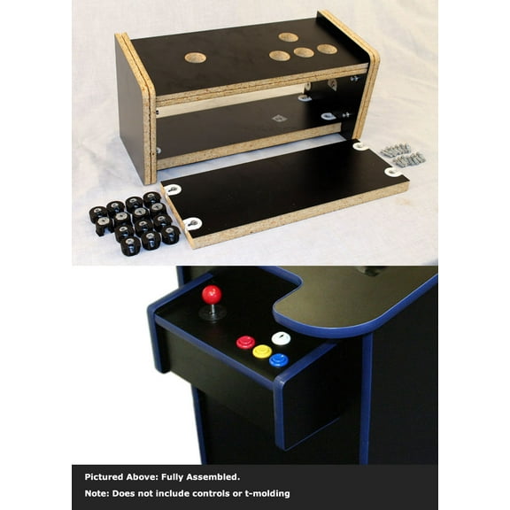 Cocktail Arcade game cabinet Replacement controller panel kit pre-drilled complete replacement, Pric
