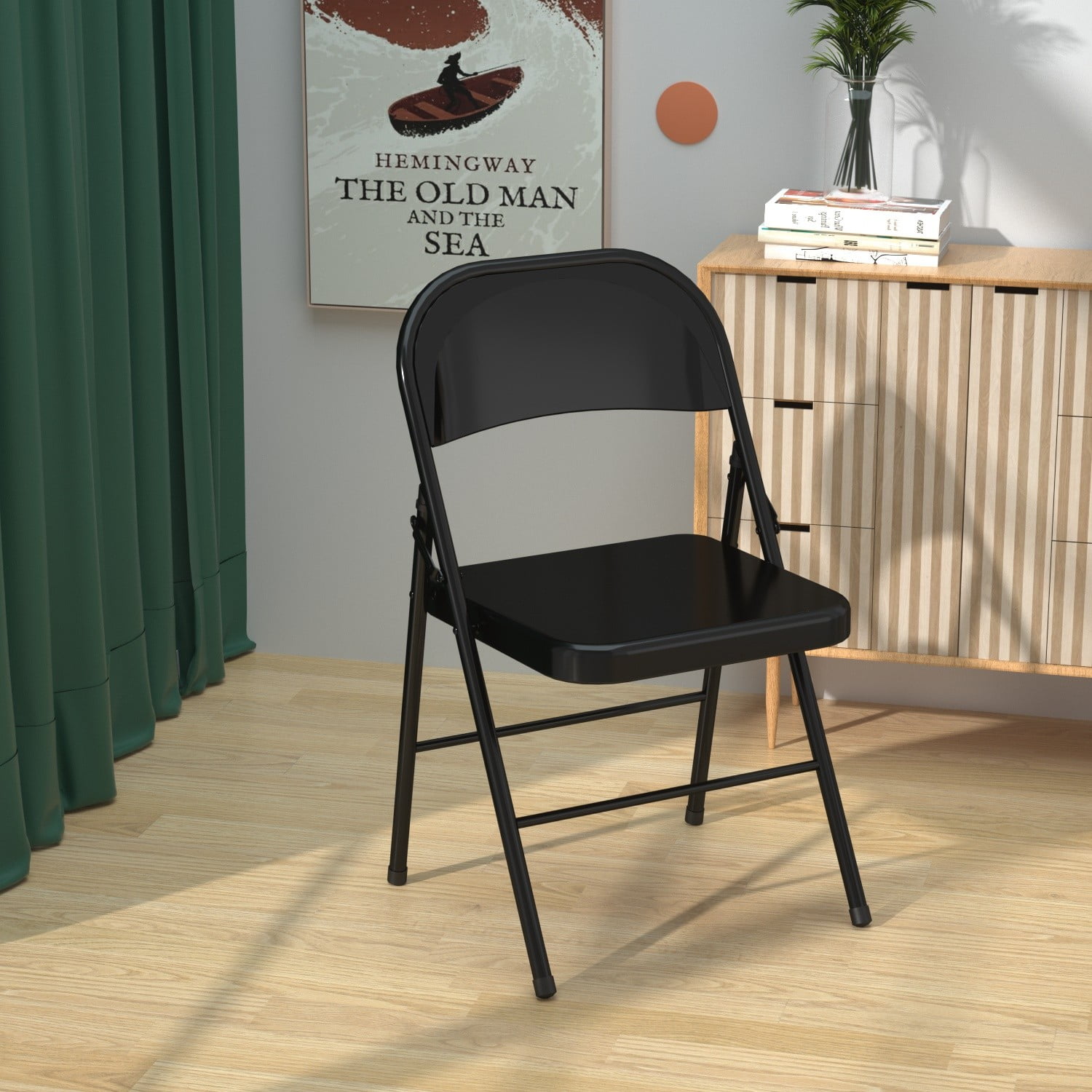 Mainstays steel sale folding chair
