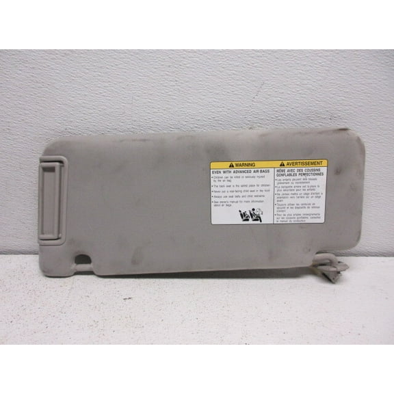 Pre-Owned 17-23 Infiniti QX80 Armada Passenger Side RH Interior Sun Visor OEM LKQ - Verify Specific Vehicle Fitment In Description - (Good)