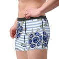 thumbnail image 4 of Haiem Turtle with Blue Stones Men's Boxer Briefs, Every Day Comfort Stretch Cotton Moisture-Wicking Underwear-XX-Large, 4 of 9