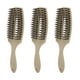 thumbnail image 1 of Juego de 3 peines y cepillos para el cabello que masajean el cuero cabelludo y alivian la presión, aptos para peluquerías domésticas., 1 of 14