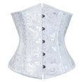 thumbnail image 2 of Shapewear Underwear Corsets Size Fashion Outfit Plus Women'S Sexy Boned Shapewear Shapeware,White Women'S Polyester Corset 5XL, 2 of 2