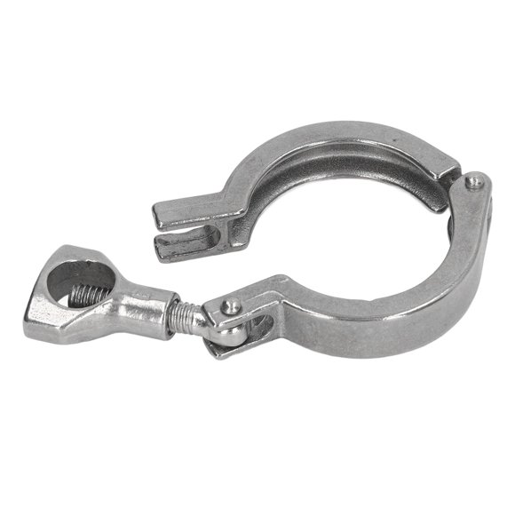 Hose Tri Clamp, Stainless Steel Triple Clamp Fixture with Wing Nut for Hose Pipe Connection