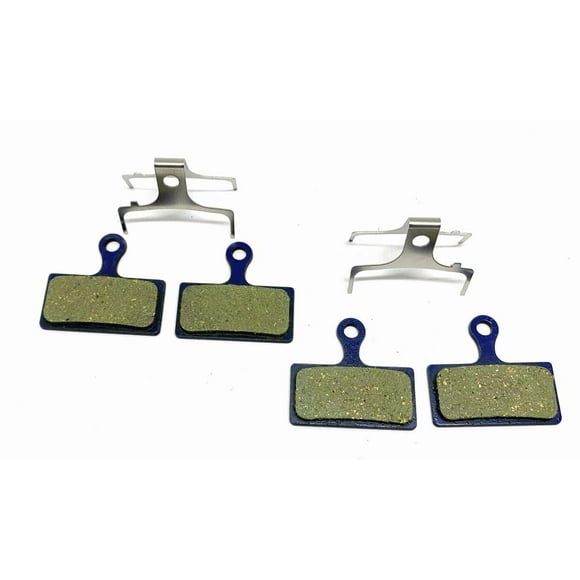 2 Pairs Bike Brake Pads Resin for Shimano G02A Deore XT BR M785 SLX M666 BR M985 BR M785 M666 XTR 2011 BR M985 Alfine. The Bicycle Replacement Part for OEM Brakes for high Braking Power.