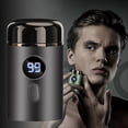 thumbnail image 2 of Mini Portable Electric Shaver Wet Dry Painless Shaver Machine for Home Use, 2 of 5