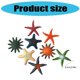 thumbnail image 3 of 8Pieces Marine Life Star Fish Toy Pool Diving Beach Sand Play Toy for Children Water Play Swimming Practice Activity Toy, 3 of 4