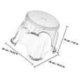 thumbnail image 2 of FUTUREORYY Stepping Stool Low Plastic Smooth Surface for Adults 1Pcs, 2 of 7