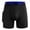 Blue, variant on Men's Sports Boxers Chafe Proof Pouch Strench Long Leg Underwear with Pockets for Gym Swim Yoga