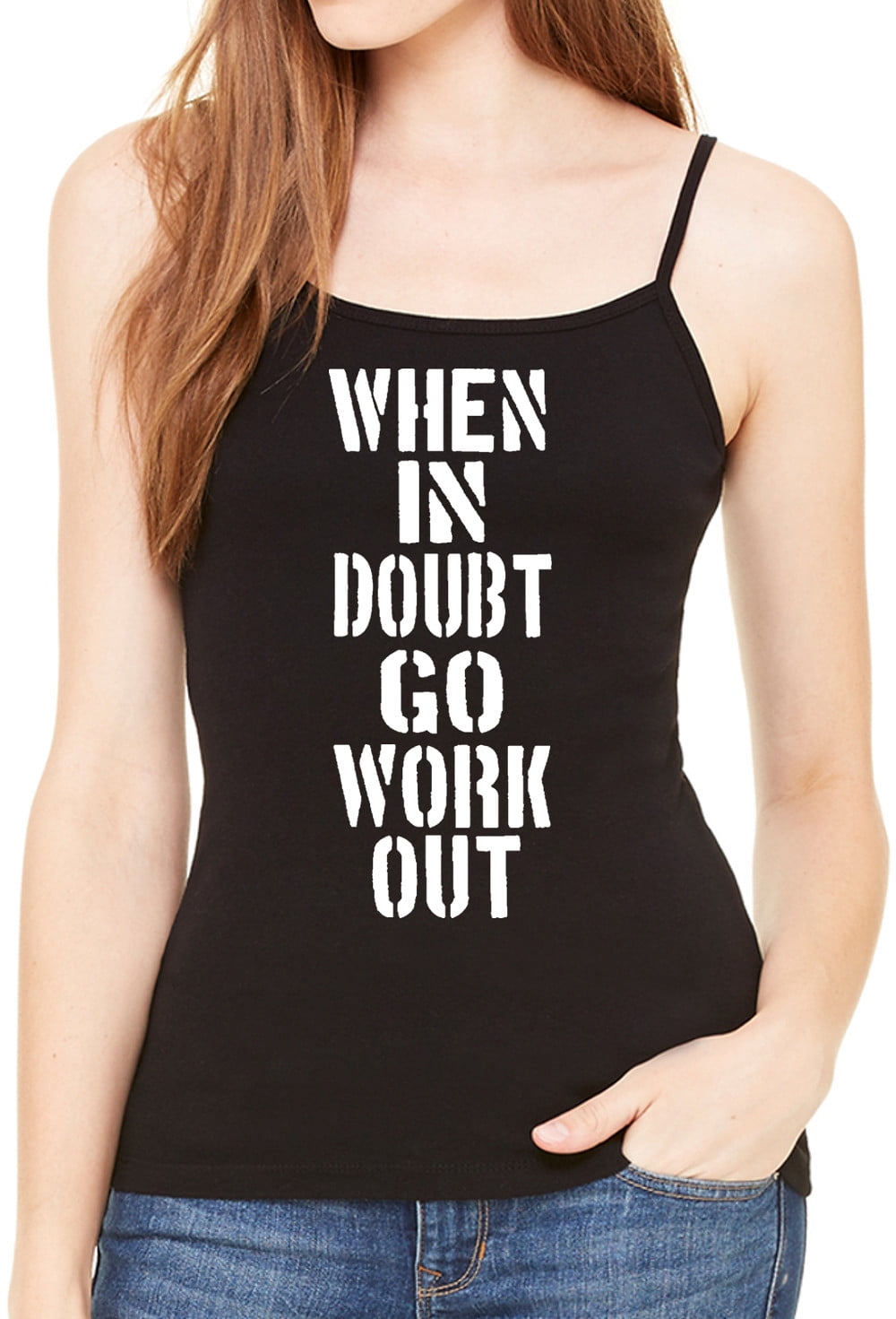 When In Doubt Go Workout T-Shirt 