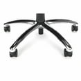 thumbnail image 6 of 24 Hour Multi-Adjustable Ergonomic Big & Tall Computer Task High-Back Chair Black Vinyl with Height and Width Adjustable Arms Weight Capacity 400 lbs, 6 of 11