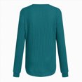 thumbnail image 5 of kaprioy Women's Mock Turtleneck Long Sleeve Shirts Fall Ribbed Tops Fleece Basic Layering Soft Thermal Undershirts Tee Long Sleeve Shirts For Women Casual Fit Fall Lightweight Sweaters, 5 of 5