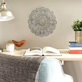 thumbnail image 2 of Home Roots 321239 Petit Médaillon Gris Décor Mural, 2 of 5