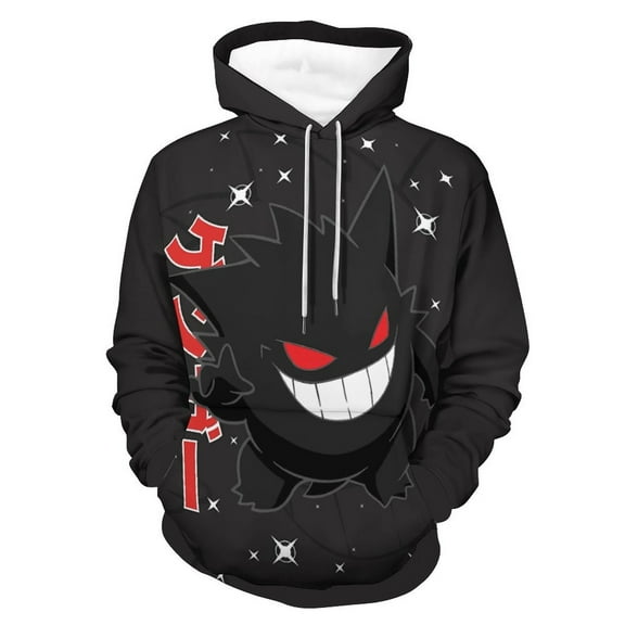 Gengar Hoodie Unisex 3d Novelty Hoodies Graphic Hoodies Pullover Sweatshirts For Men Women Teen S