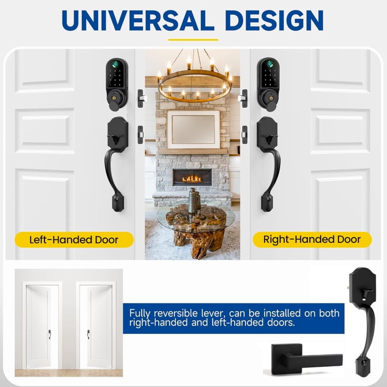 Blacksmith Smart Door Lock & Handle Set with WiFi photo 8