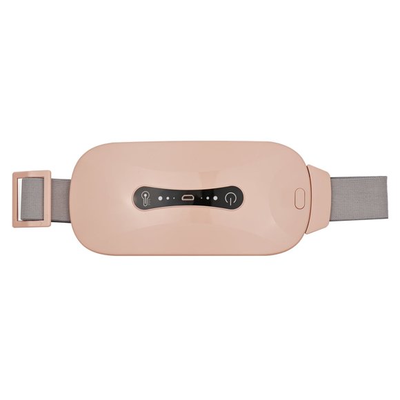 Menstrual Heating Pad Portable USB Cable Cordless with 3 Heat Levels and 3 Vibration Massage Modes for Back Belly Pain Cramps for Women and Girl