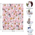 thumbnail image 4 of Cute Halloween Ghost Pattern Blanket,Comfortable Soft Flannel Throw Blanket,All Season,Warm Lightweight Blankets for Sofa Bed Couch Living Room Chair,30"x40", 4 of 4