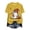 Yellow, variant on Akiihool Fall Shirts Fall T-Shirt for Women Halloween Pumpkin Shirts Thanksgiving Family Funny Graphic Tee Casual Cute Autumn Tops White,XXXL