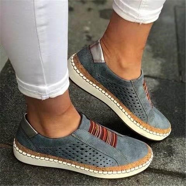 Zapatos casuales para damas de estilo caliente de gran tamaño de moda europea y americana solos Wmkox8yii FOPL2765
