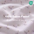 thumbnail image 4 of Regency Heights 100% Cotton Flannel Sheet Set Twin Size, 3-Piece Brushed Flannel Bed Sheets, Lavender Magical Unicorn Bedding Set with Deep Pocket Fitted Sheet & Pillowcases, Gift for Christmas, 4 of 8