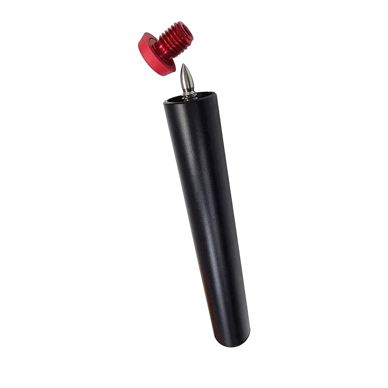 Baoblaze Pool Cue Extender Billiards Cue Extension for Beginners Enthusiast Men Women Red