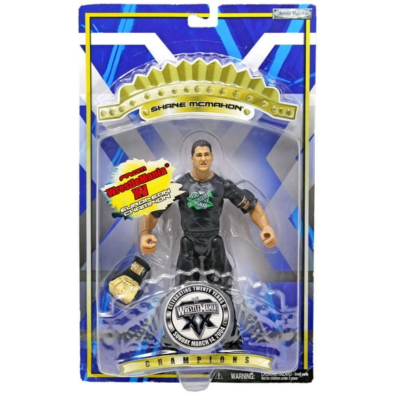 WWE Wrestling WrestleMania 20 Champions Shane McMahon Action Figure