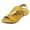 Yellow, variant on Fukaraa Women's Arch Support Sandals Orthotic Slip-On Adjustable Open Toe Casual Beach
